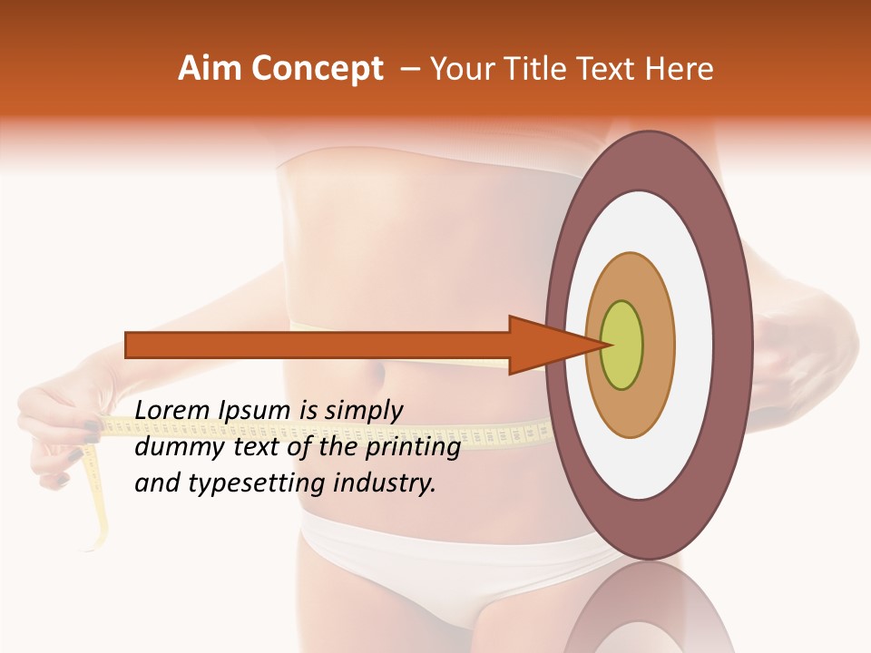 Woman Healthy Workout PowerPoint Template