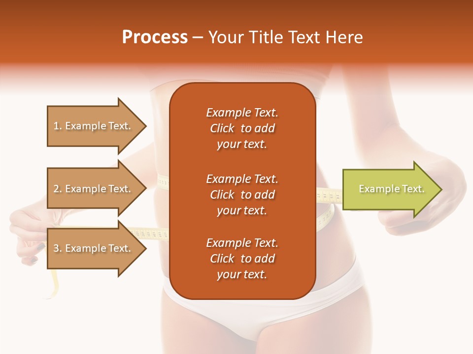 Woman Healthy Workout PowerPoint Template