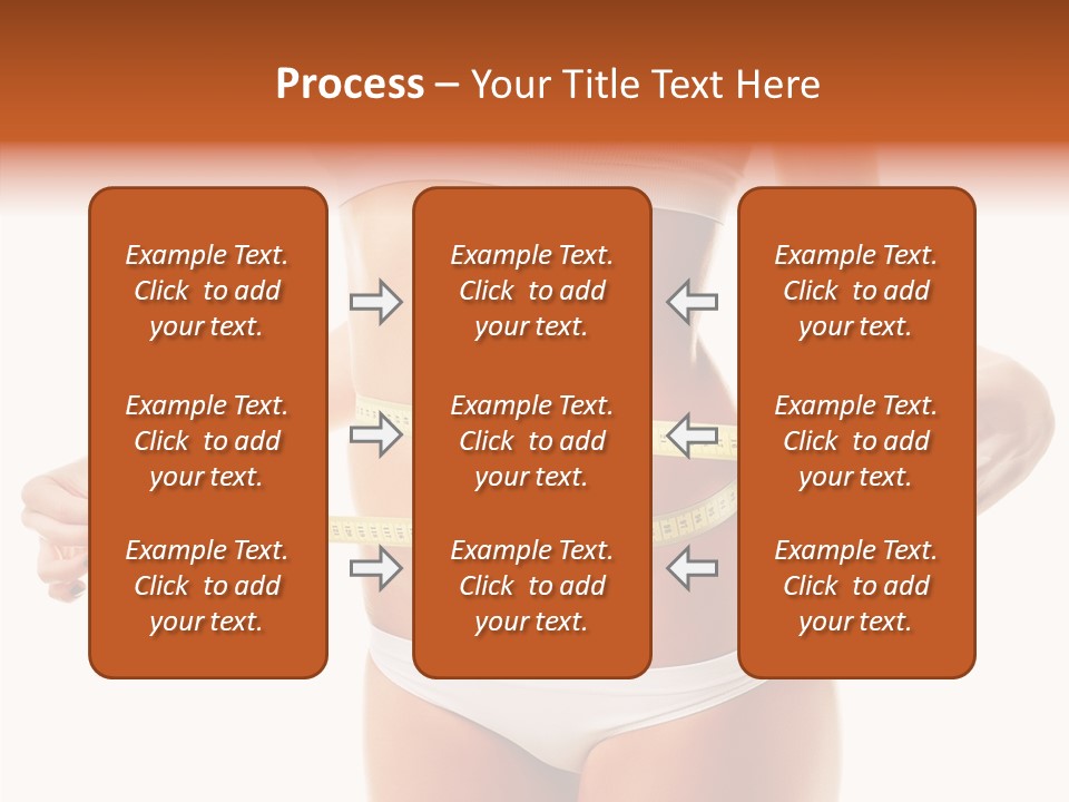 Woman Healthy Workout PowerPoint Template