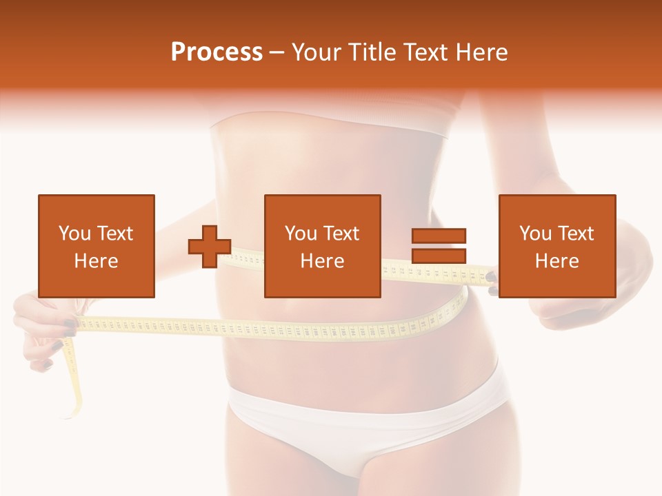 Woman Healthy Workout PowerPoint Template