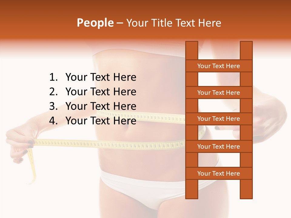 Woman Healthy Workout PowerPoint Template