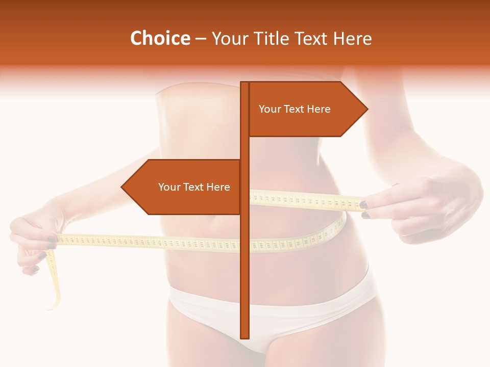 Woman Healthy Workout PowerPoint Template