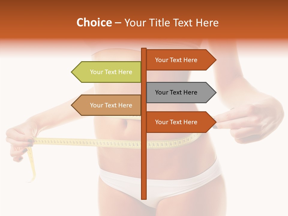 Woman Healthy Workout PowerPoint Template