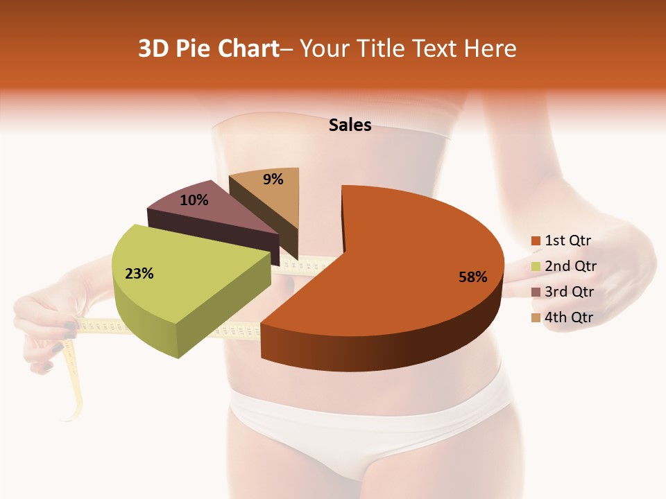 Woman Healthy Workout PowerPoint Template