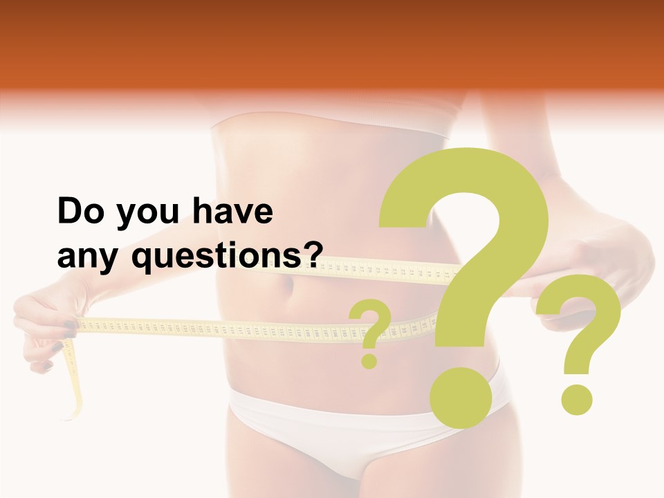 Woman Healthy Workout PowerPoint Template