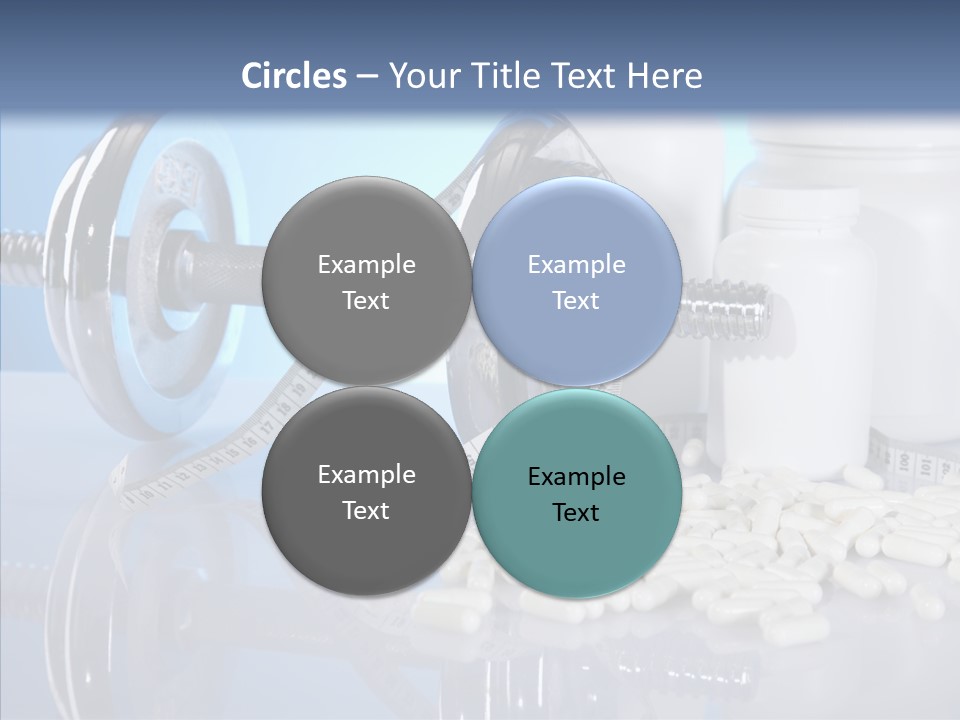 Set Fitness Pharmacy PowerPoint Template