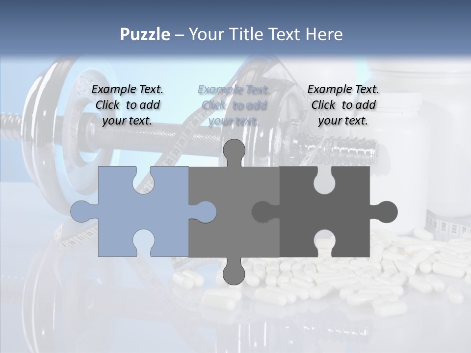 Set Fitness Pharmacy PowerPoint Template