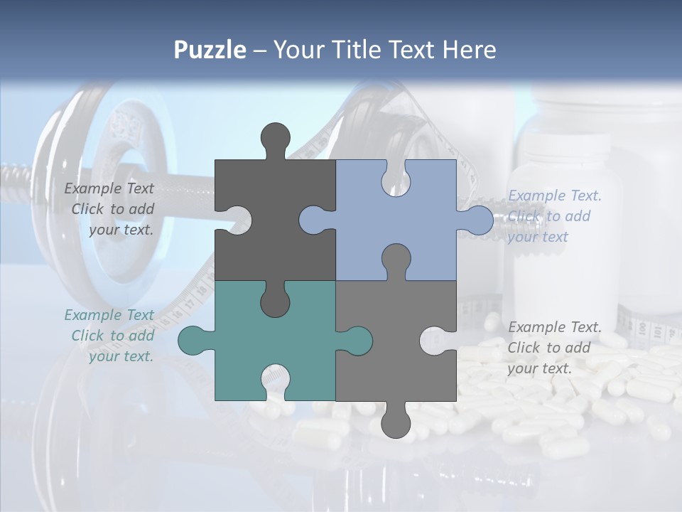 Set Fitness Pharmacy PowerPoint Template