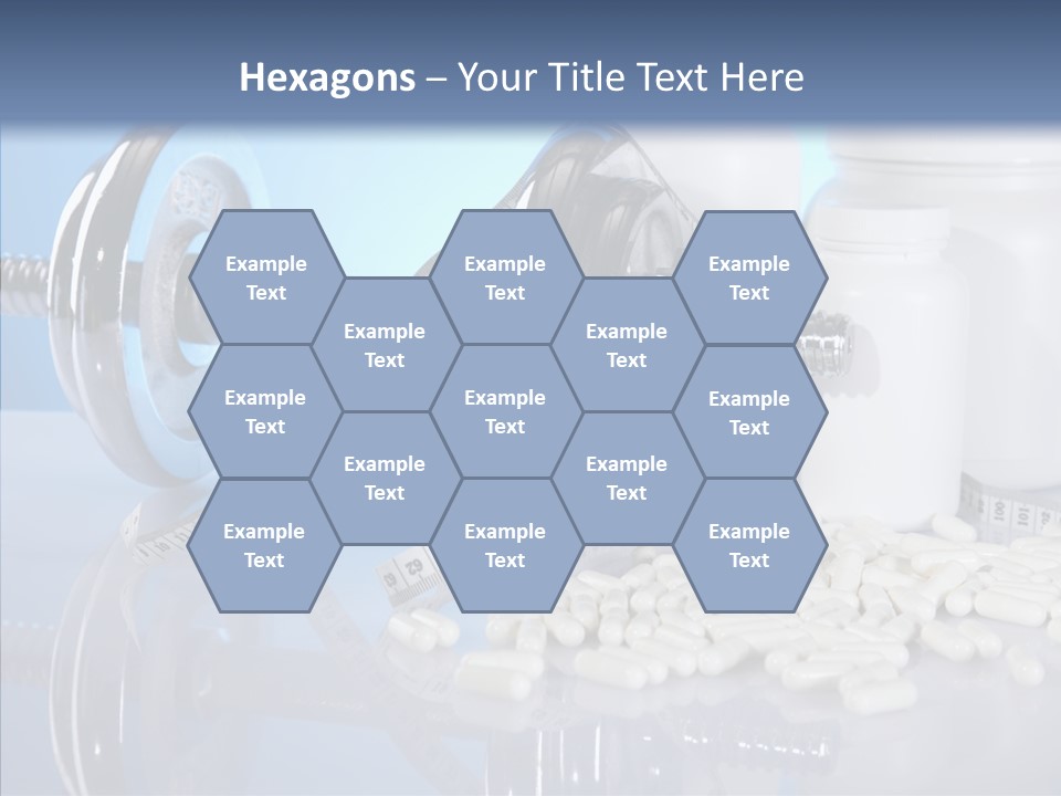 Set Fitness Pharmacy PowerPoint Template
