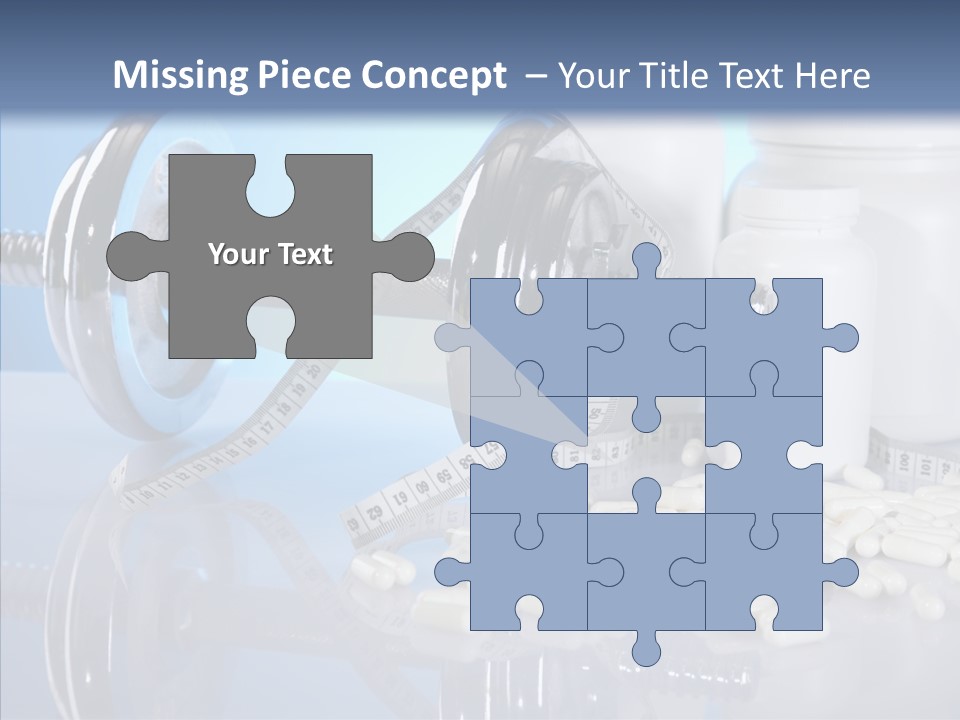 Set Fitness Pharmacy PowerPoint Template