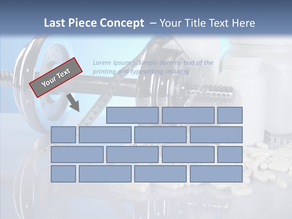 Set Fitness Pharmacy PowerPoint Template