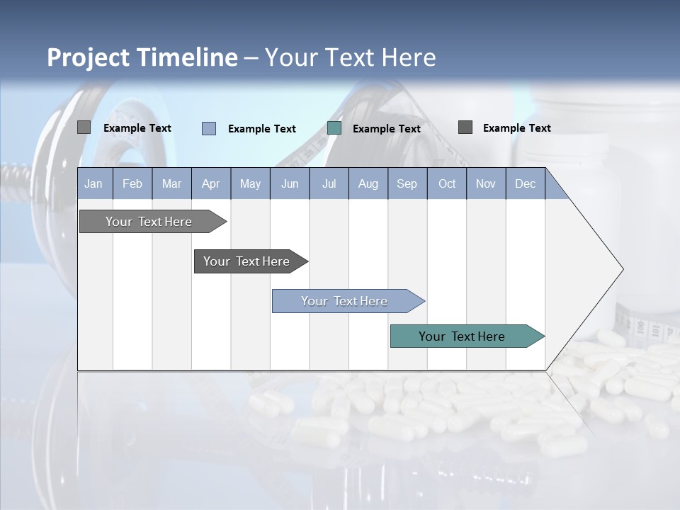 Set Fitness Pharmacy PowerPoint Template
