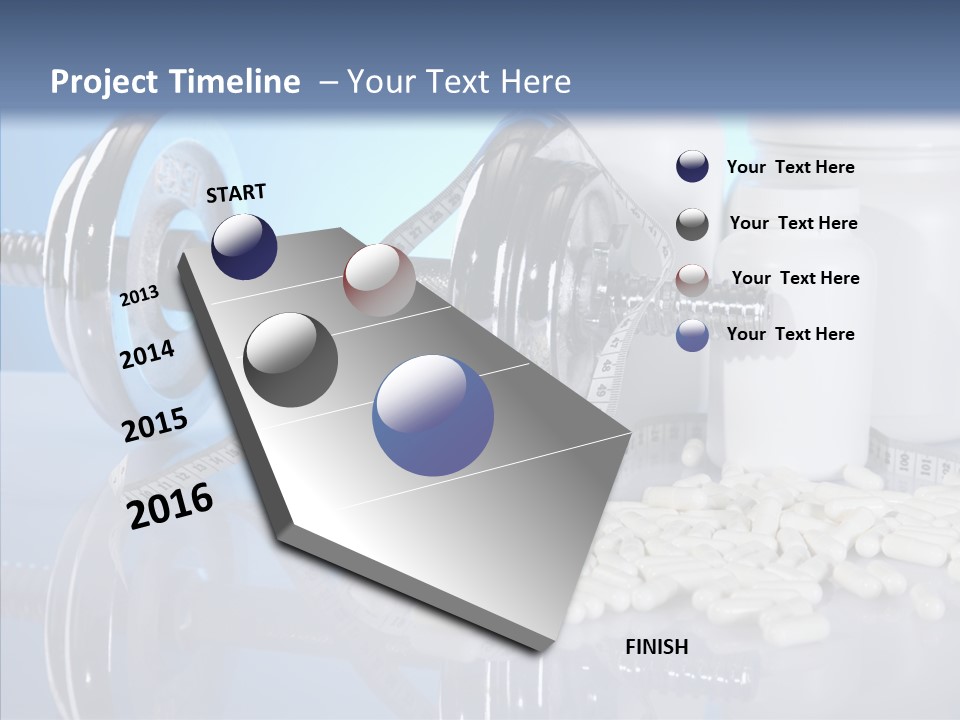 Set Fitness Pharmacy PowerPoint Template