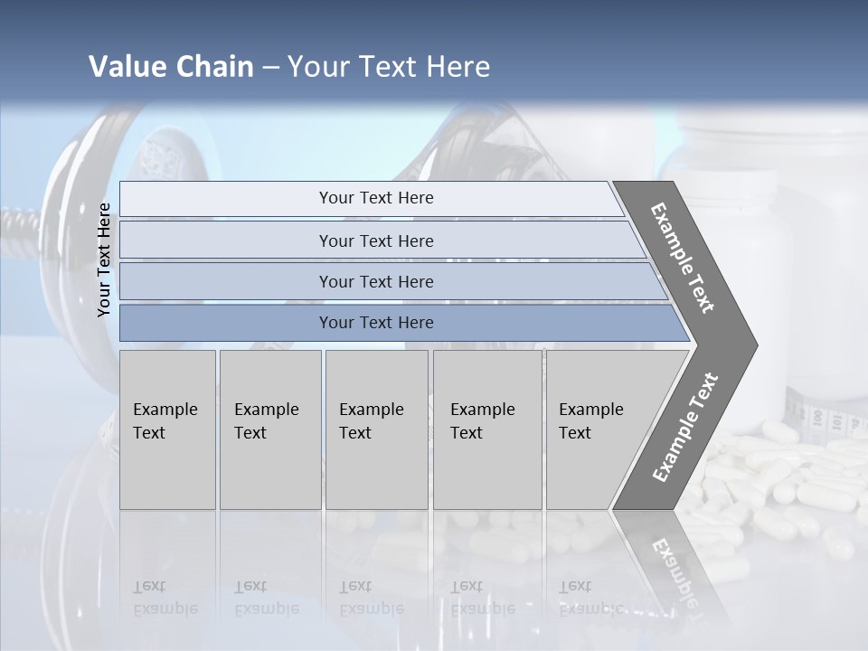 Set Fitness Pharmacy PowerPoint Template