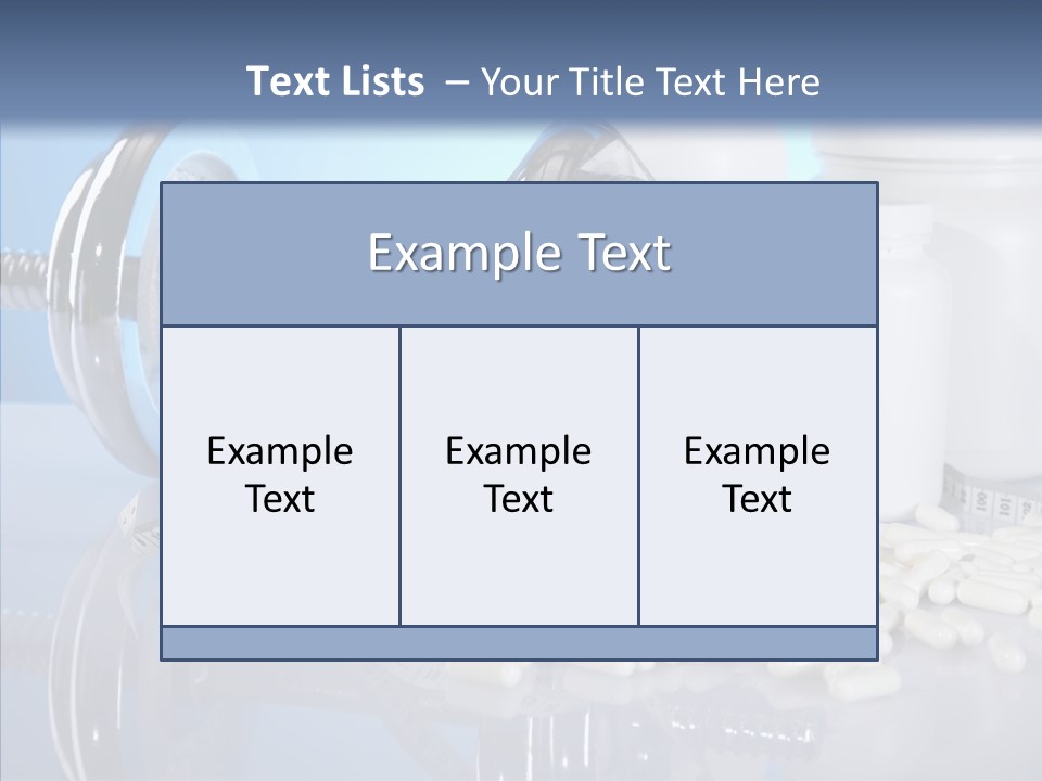 Set Fitness Pharmacy PowerPoint Template