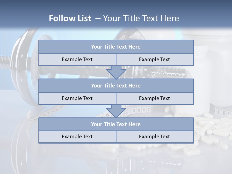 Set Fitness Pharmacy PowerPoint Template
