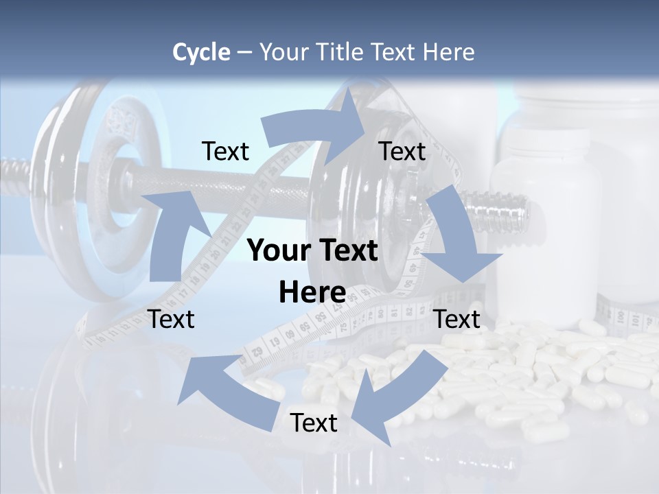 Set Fitness Pharmacy PowerPoint Template