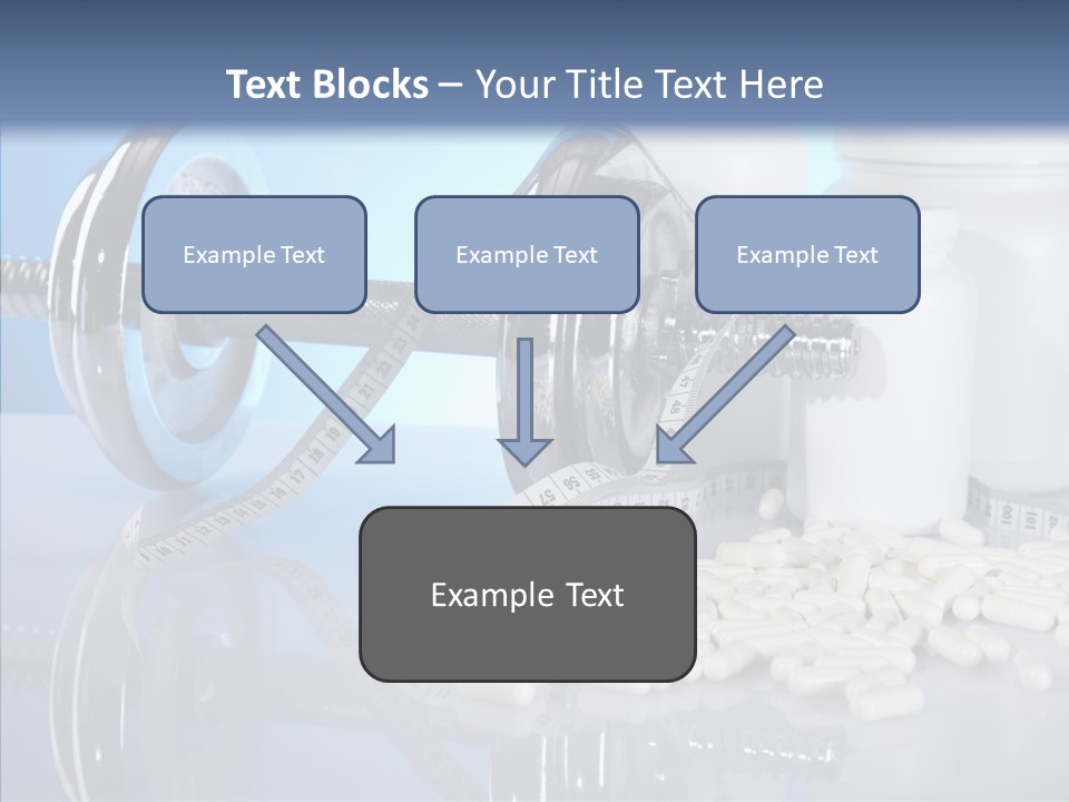 Set Fitness Pharmacy PowerPoint Template