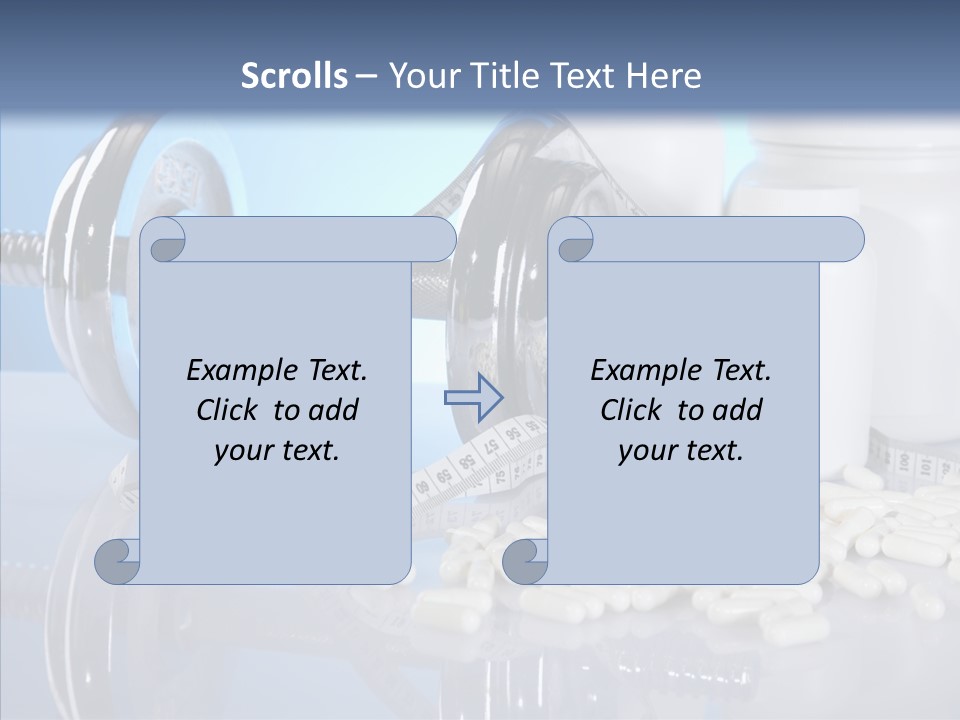 Set Fitness Pharmacy PowerPoint Template