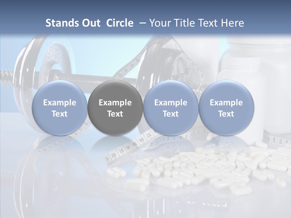 Set Fitness Pharmacy PowerPoint Template