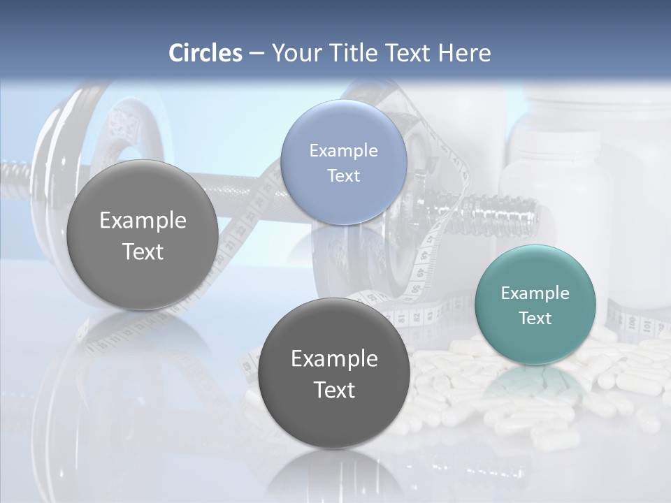 Set Fitness Pharmacy PowerPoint Template