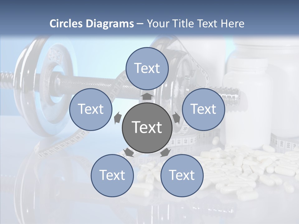 Set Fitness Pharmacy PowerPoint Template