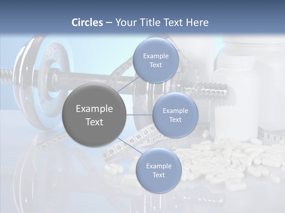 Set Fitness Pharmacy PowerPoint Template