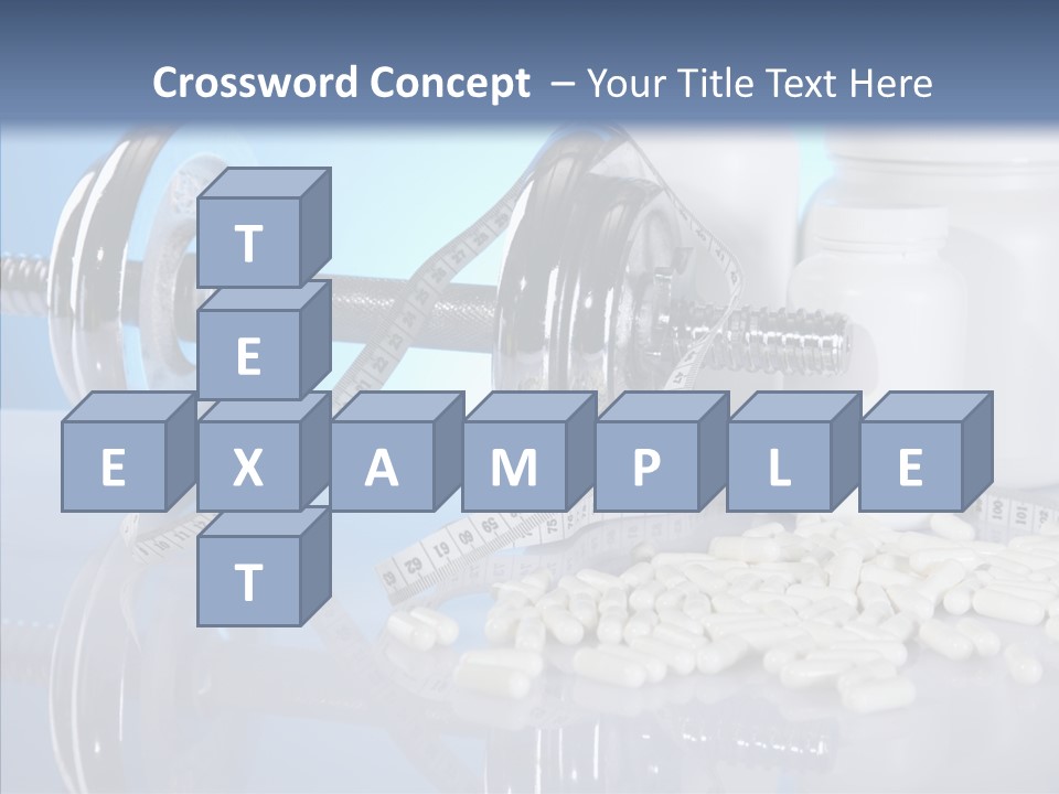 Set Fitness Pharmacy PowerPoint Template