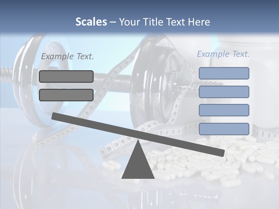 Set Fitness Pharmacy PowerPoint Template