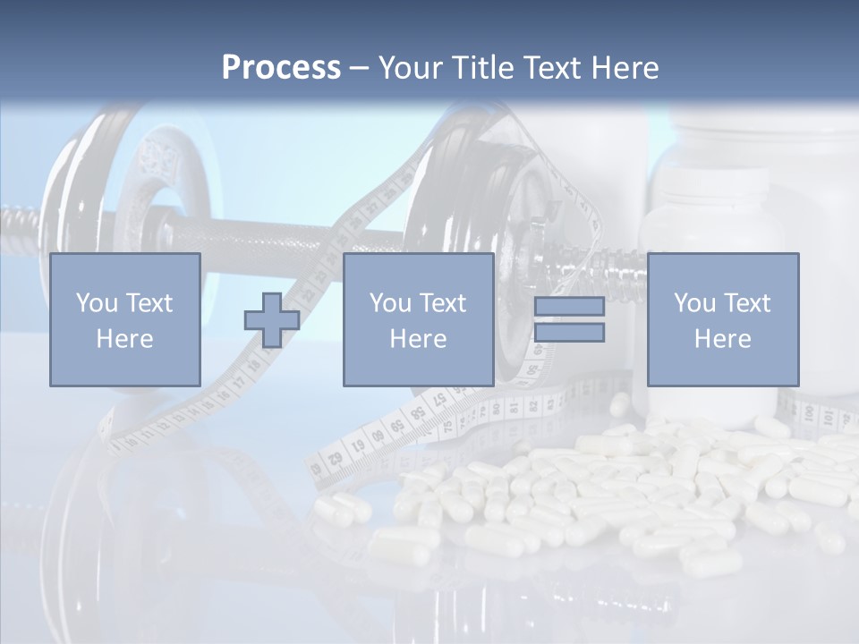 Set Fitness Pharmacy PowerPoint Template