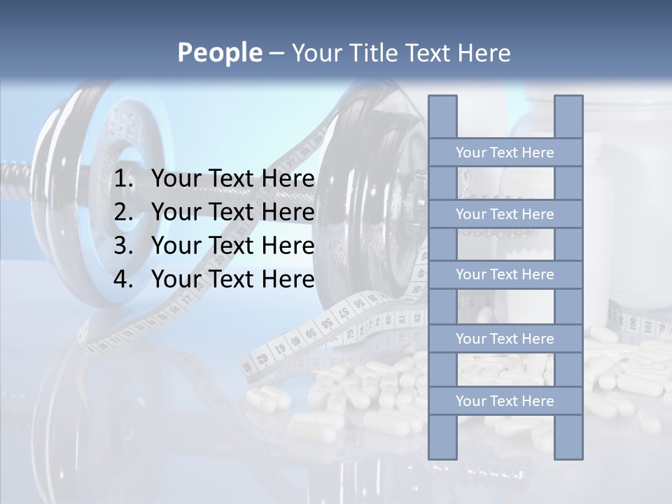 Set Fitness Pharmacy PowerPoint Template