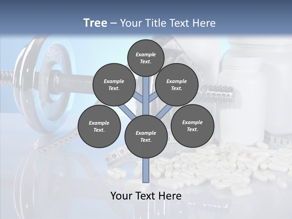 Set Fitness Pharmacy PowerPoint Template