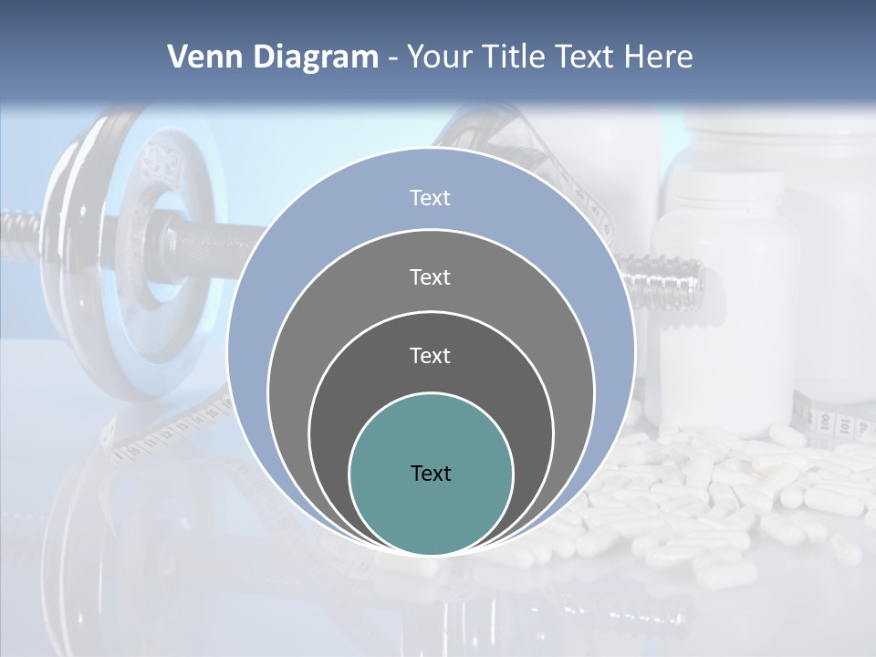 Set Fitness Pharmacy PowerPoint Template