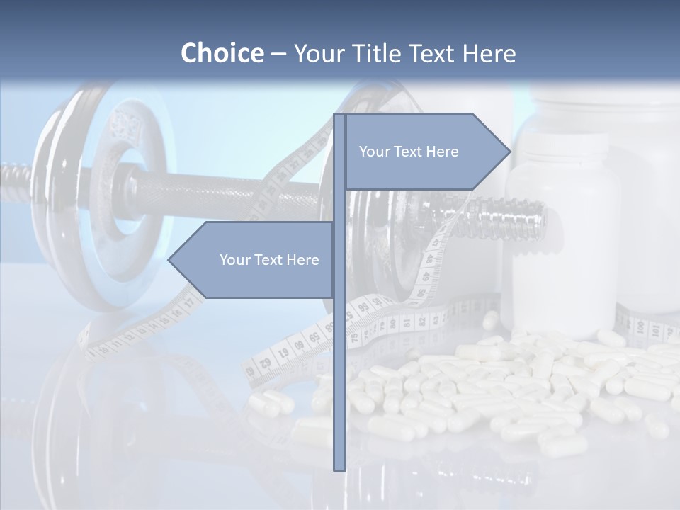 Set Fitness Pharmacy PowerPoint Template