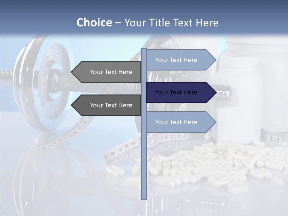 Set Fitness Pharmacy PowerPoint Template