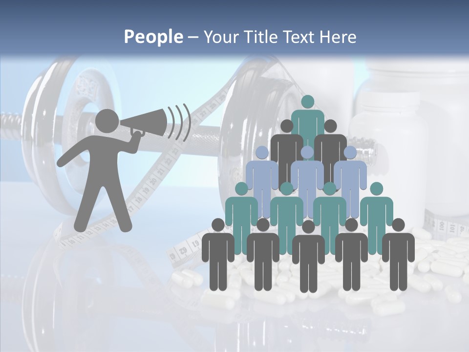 Set Fitness Pharmacy PowerPoint Template