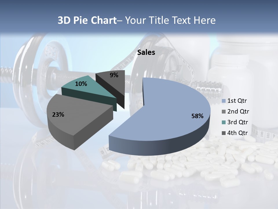 Set Fitness Pharmacy PowerPoint Template
