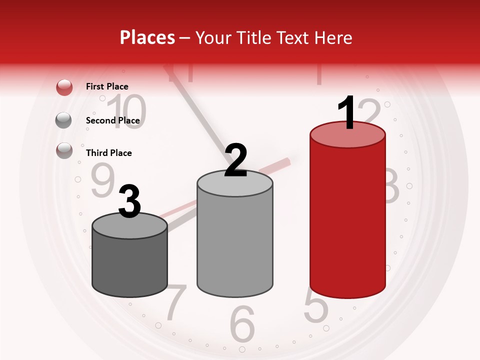 Eight Morning Time PowerPoint Template