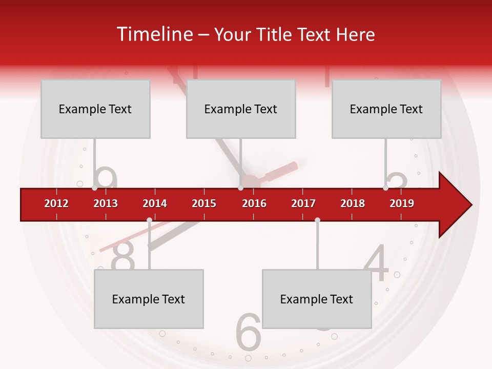 Eight Morning Time PowerPoint Template