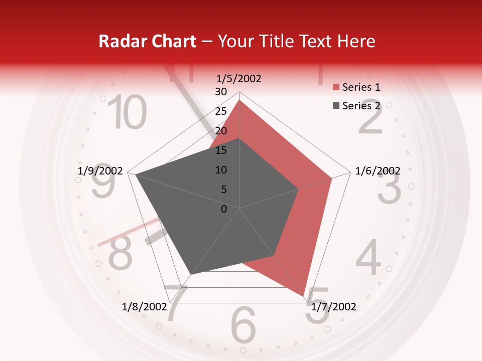 Eight Morning Time PowerPoint Template