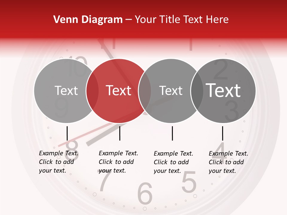 Eight Morning Time PowerPoint Template