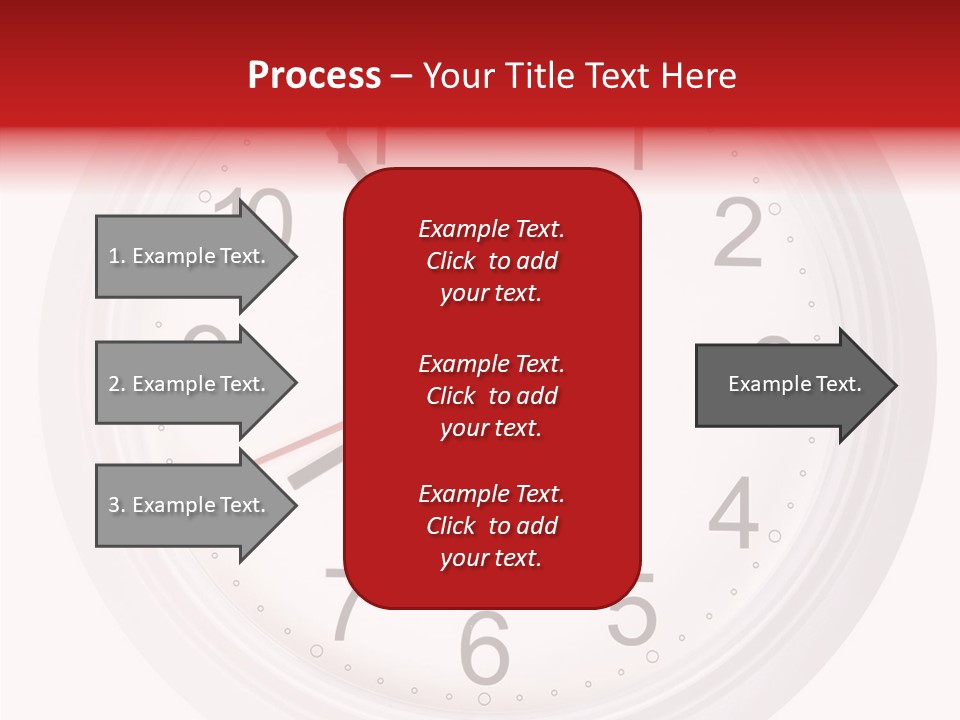 Eight Morning Time PowerPoint Template