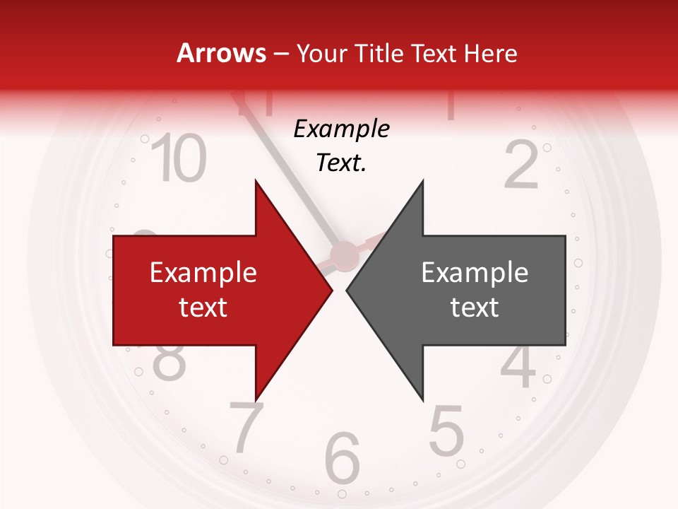 Eight Morning Time PowerPoint Template