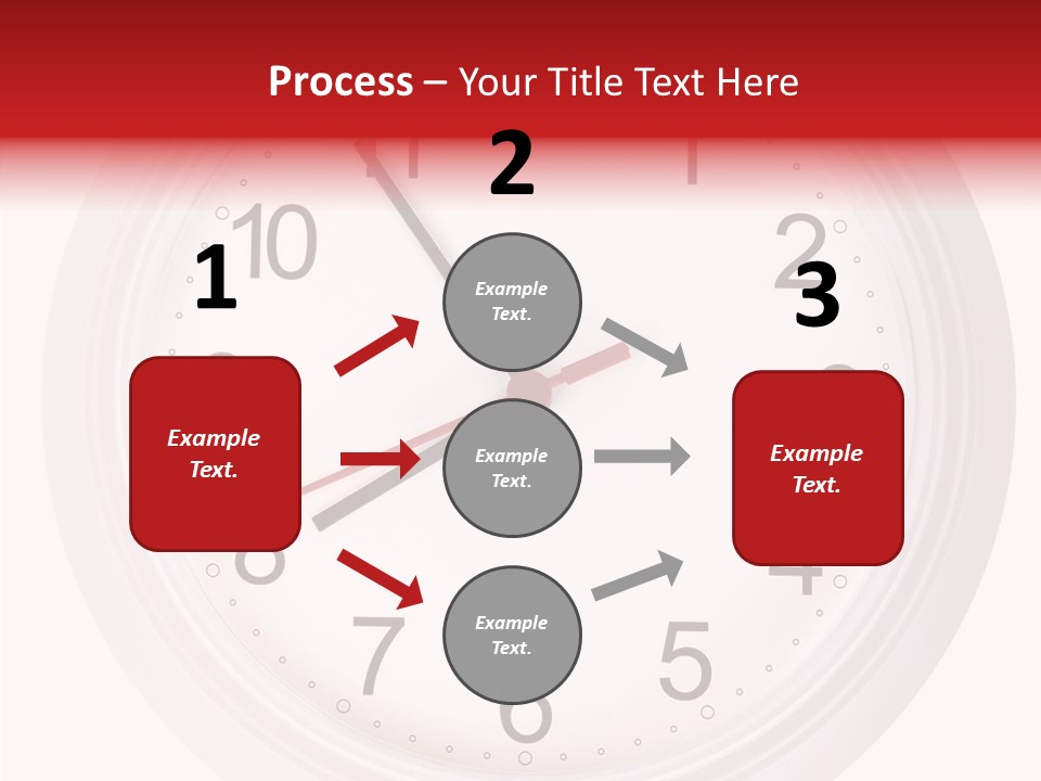Eight Morning Time PowerPoint Template
