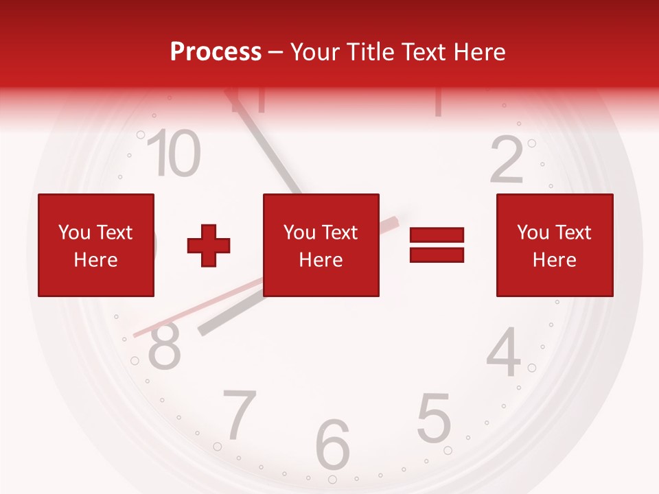 Eight Morning Time PowerPoint Template