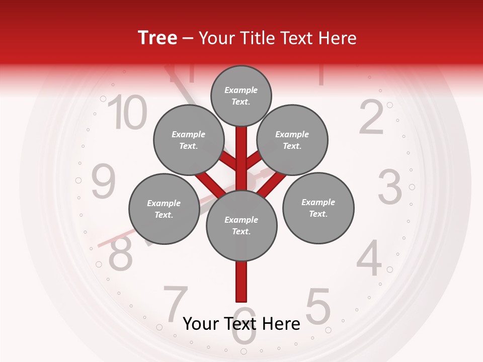 Eight Morning Time PowerPoint Template
