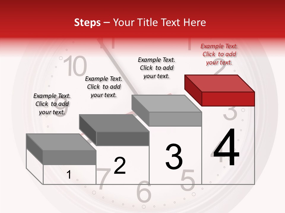 Eight Morning Time PowerPoint Template