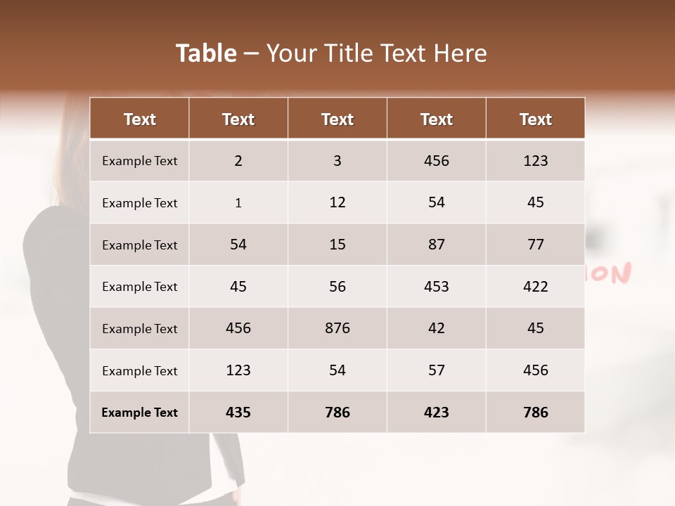 Financial Stock Value PowerPoint Template