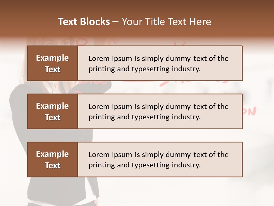 Financial Stock Value PowerPoint Template
