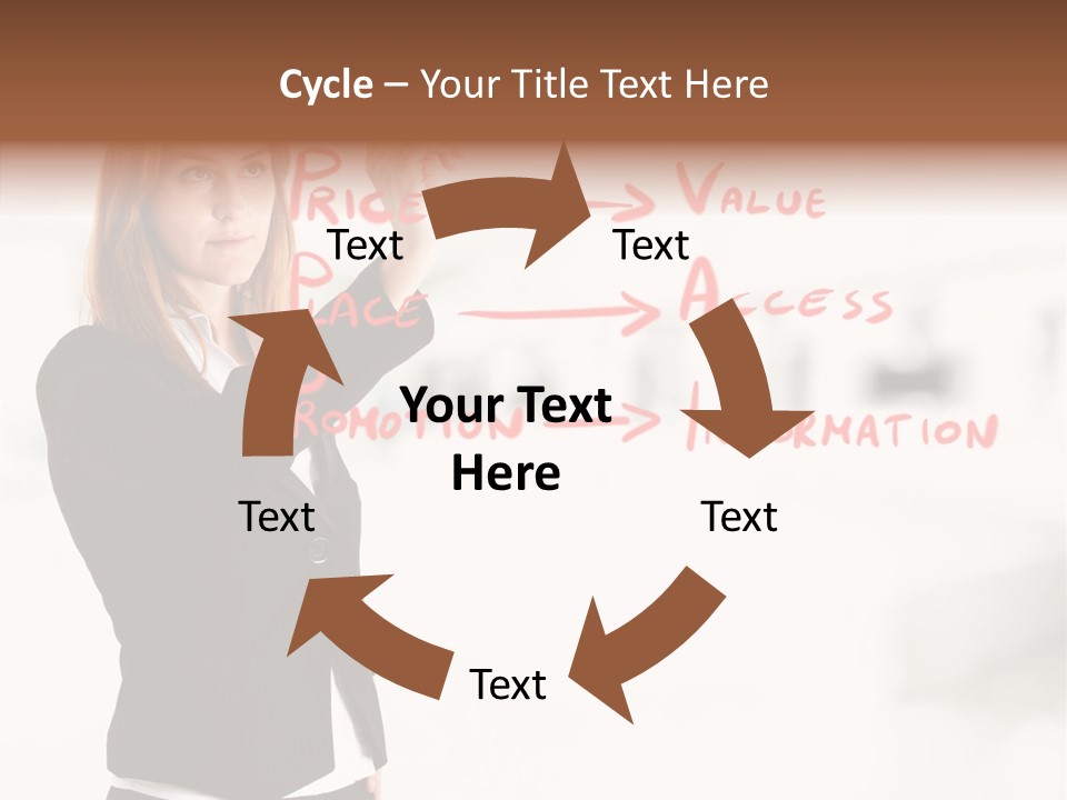 Financial Stock Value PowerPoint Template